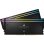 Memoria RAM Corsair Dominator Titanium 48GB 2x24GB DDR5 7200MHz CL36 XMP Nero