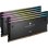 Memoria RAM Corsair Dominator Titanium 48GB 2x24GB DDR5 7200MHz CL36 XMP Nero
