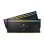 Memoria RAM Corsair Dominator Titanium 48GB 2x24GB DDR5 7200MHz CL36 XMP Nero
