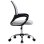 Home Heavenly Silla escritorio juvenil NALA giratoria y regulable en altura tapizada tejido 3D Gris