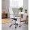 Home Heavenly Andy Silla Escritorio Ergonómica Blanca