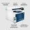 Multifonction HP Color LaserJet Pro 4302fdw Laser Couleur WiFi Fax Duplex ADF