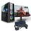 PC Racing Gaming AMD Ryzen 5 5500/16GB/1TB SSD/RX 6600 + Monitor 27" Full HD + Combo Gaming