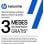 HP DeskJet 2820e Multifunción Color WiFi Blanca + 3 Meses Gratis de Impresión Instant Ink con HP+