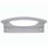 Tirador Puerta Frigorífico Whirlpool 205mm Blanco