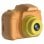 AgfaPhoto Realikids Cam Mini Cámara Infantil 12MP Naranja/Amarillo