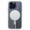 Cool Carcasa Magnética Transparente para iPhone 15 Pro