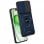 Capa de anel rígido marinho legal para iPhone 15 Plus