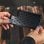 Capa de carbono preta legal para iPhone 15 Plus