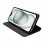 Cool Flip Cover Elegance Funda Negra para iPhone 15 Pro