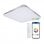 Ksix Twilight Smartled RGBIC plafon 47,5 cm 7700 Lm 70W branco