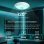 Ksix Glory SmartLED Plafon com Altifalante 5W RGB+CCT Integrado 6200Lm 58W Branco