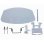 Fecho de Porta Lavadora New Pol Solid 500 (completo)