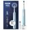 Oszillierende Zahnbürste Oral-B Pro 1 Blau 2 Bürstenköpfe Timer Drucksensor