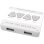 ASUS TUF Gaming TF120 ARGB White Edition Kit 3 Ventoinhas 120mm Brancas com Controlador 