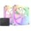 NZXT F140 RGB TWIN Ventoinhas Suplementares 140mm Brancas 2 Unidades