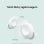 Cuffie Bluetooth Samsung Galaxy Buds FE bianche con cancellazione attiva del rumore