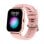 Montre Connectée DCU Curved Glass Pro Bluetooth 42mm Écran Tactile HD Rose IP67 SpO2 Sommeil