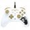 Hori HORIPAD Turbo Zelda Oro, Bianco Gamepad Nintendo Switch