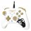 Hori Horipad Turbo Zelda Gold/Weiß-Controller für Nintendo Switch