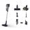 Samsung VS15A60AGR5 Akku-Besen/Handstaubsauger 21,6 V 410 W Schwarz/Grau