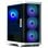 Zalman M4 Mini Tower ARGB Cristal Templado USB 3.0 Blanca