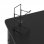 VidaXL Secretária Gaming Pernas Forma K Preta 90x60x75cm