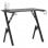 VidaXL Escritorio Gaming Patas Forma Y Negro 90x60x75cm