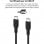 Cabo Belkin BoostCharge USB-C para USB-C trançado duplo PD 100W 2M preto