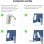Belkin Connect Hub USB-C Multipuerto 6 en 1 con Soporte de Montaje Lector MicroSD/SD USB/USB-C Gigabit