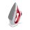 Plancha Braun TexStyle 1 SI 1019 RD 1900 W Suela Antiadherente Roja
