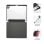 Subblim Clear Shock Case Funda Negra para iPad Pro 11" 2022/2021/2020