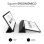 Subblim Clear Shock Case Funda Negra para iPad Pro 11" 2022/2021/2020
