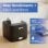 Thermische bonprinter iggual TP EASY 58 USB RJ11 Zwart