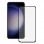 Ksix Protector Pantalla Cristal Templado Marco Negro para Samsung Galaxy S23