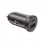 Ksix Carregador de Carro 20W PD e Quick Charge 3.0 USB-A+USB-C Preto