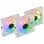 Mars Gaming MF-LINKFINITYKITW PWM ARGB 120mm Kit 3x Ventoinhas Suplementares Brancas