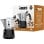 Cafetera Italiana Bialetti Moka Express 0,55 L 9 Tazas Aluminio Negro Plata