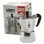 Cafetera Italiana Bialetti Moka Express 12 Tazas 0.775L Aluminio Plata Negro