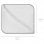Medisana HU 666 Calienta Camas Eléctrico 150x80cm Blanco