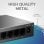 Robusto switch Gigabit SW8000M a 8 porte