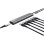 Trust Halyx HUB USB a 7 Puertos USB 3.2 Gris