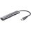 Trust Halyx HUB USB-C a 4 Puertos USB 3.2 Gris