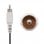 Nanocable 10.24.0303 Cable Adaptador Audio Jack 3,5mm a 2x RCA 3m Negro