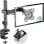 Onkron D121E-B Soporte Monitor 13"-34", 8kg max, VESA 75x75-100x100, Articulado, Negro