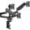 Onkron G280-B Supporto Braccio Mobile per Tre Monitor 13"- 32" Vesa 100 x 100 Nero