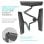 Onkron G280-B Supporto Braccio Mobile per Tre Monitor 13"- 32" Vesa 100 x 100 Nero