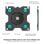 Onkron G280-B Supporto Braccio Mobile per Tre Monitor 13"- 32" Vesa 100 x 100 Nero