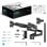 Onkron G280-B Supporto Braccio Mobile per Tre Monitor 13"- 32" Vesa 100 x 100 Nero