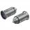 Vention FFFH0 Cargador de Coche 1xUSB-C + 1xUSB-A PD/QC4.0/QC3.0 30W Aleación de Aluminio Gris